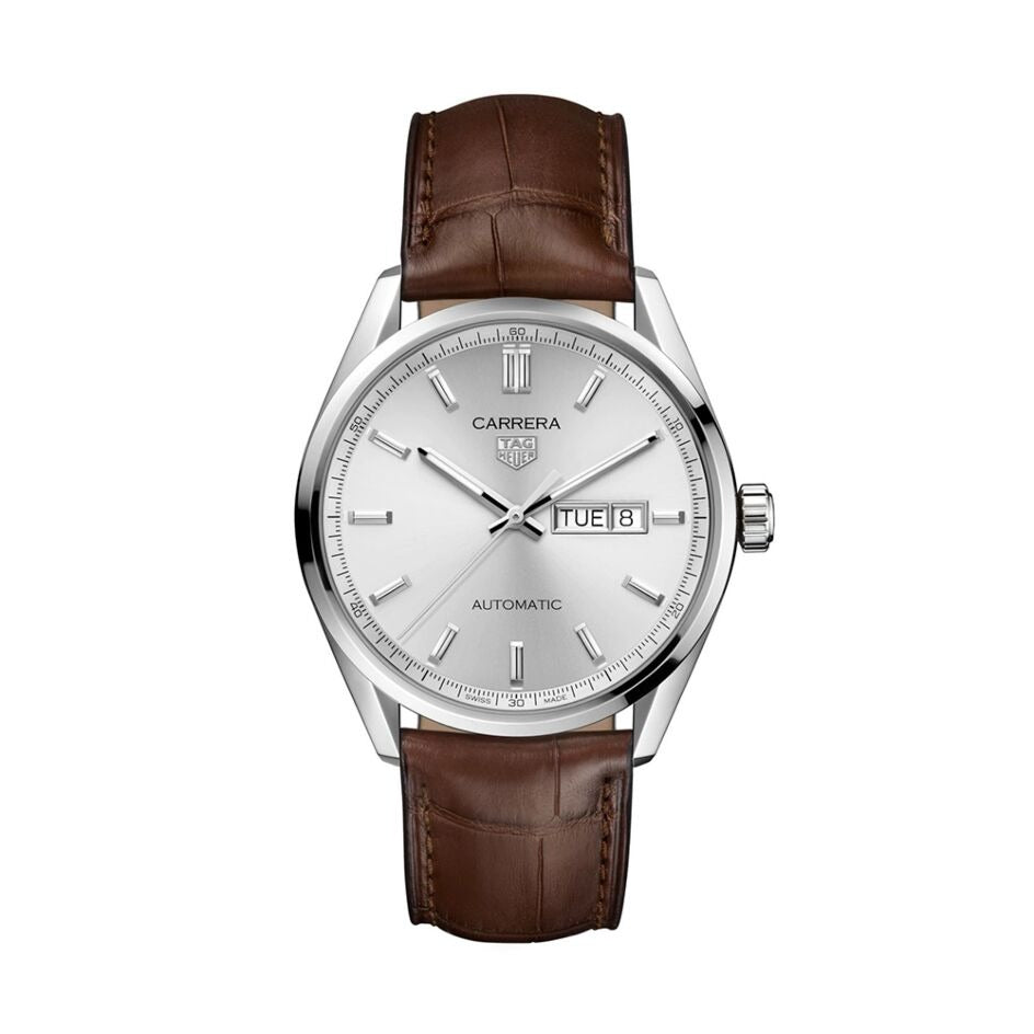 Tag Heuer Calabria – Premium Leather Strap (brown) - Premium | Huzien