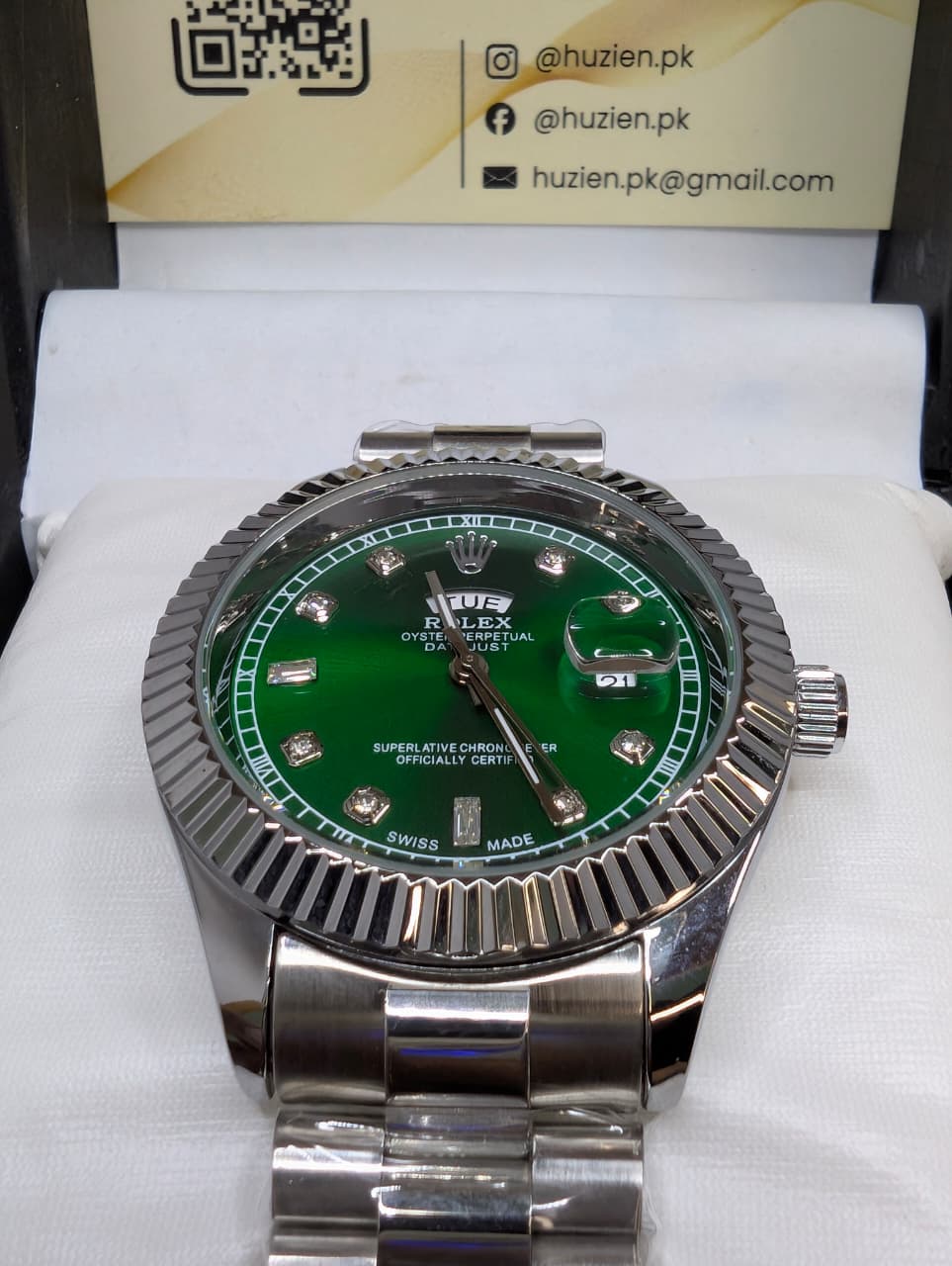 Rolex Day Date Green