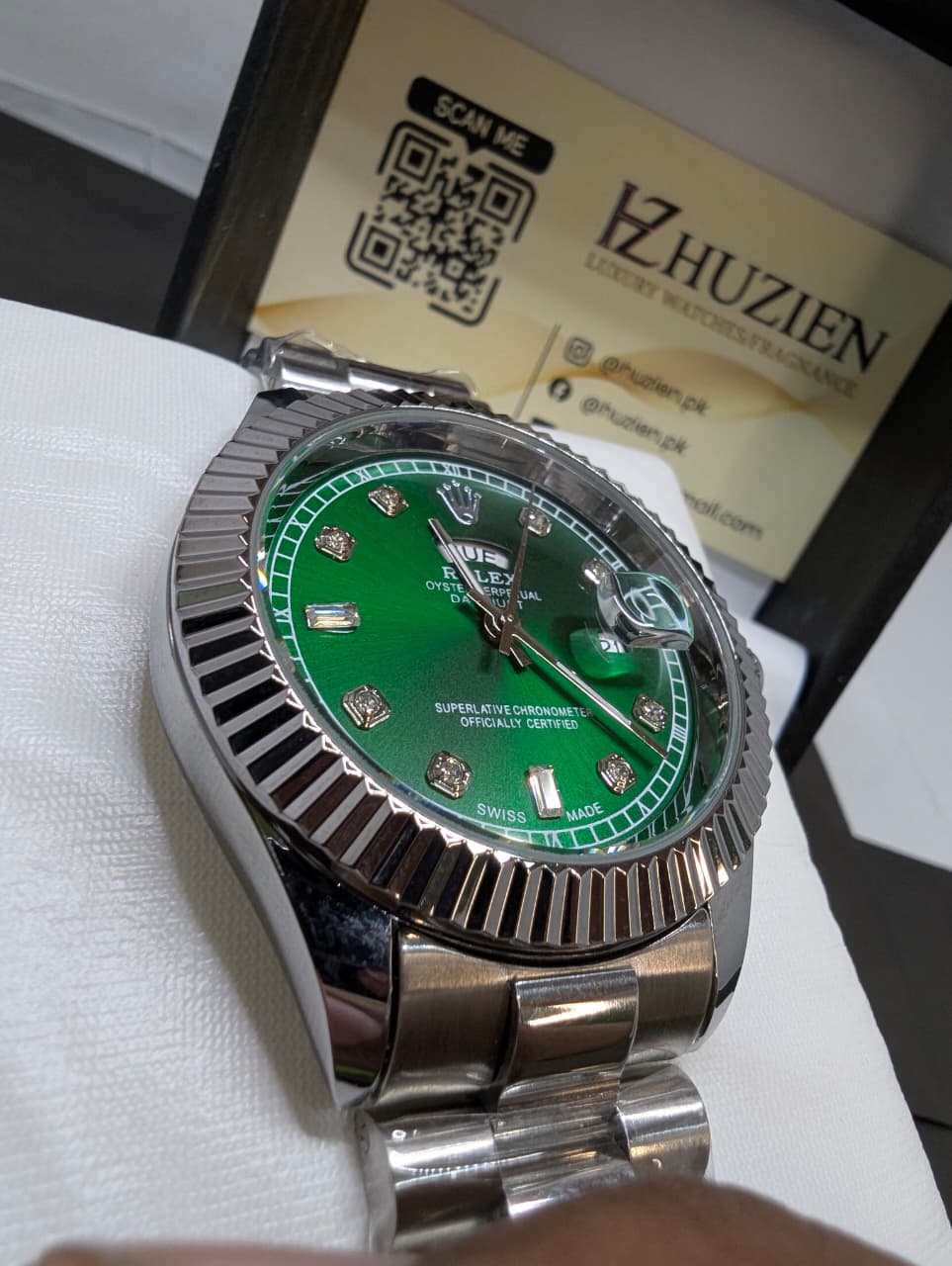 Rolex Day Date Green
