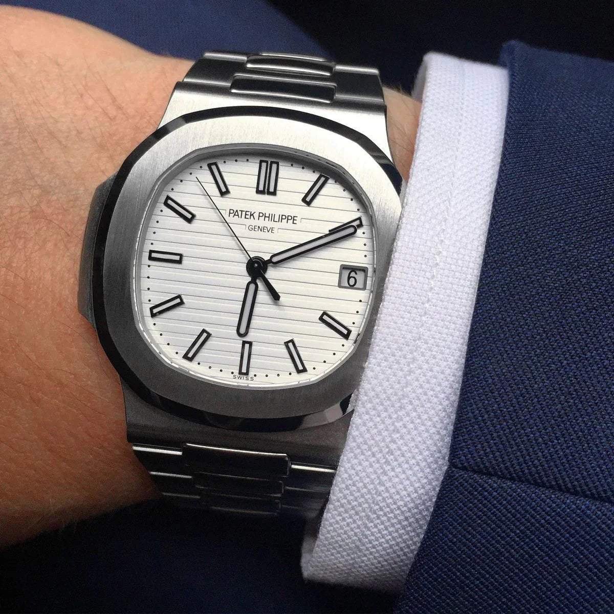 Silver - Patek Philippe - Geneve () - Premium | Huzien