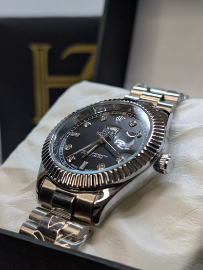 Rolex Day Date Black Dail