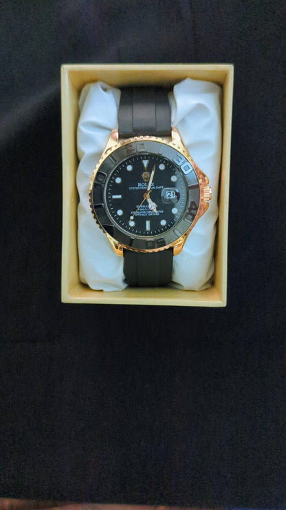 Rolex Submarina Date (Black & Gold) () - Premium | Huzien