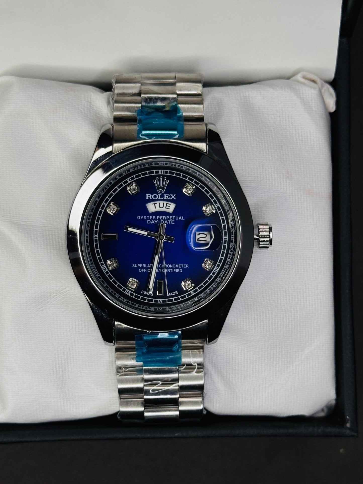 Blue Rolex Day Date () - Premium | Huzien