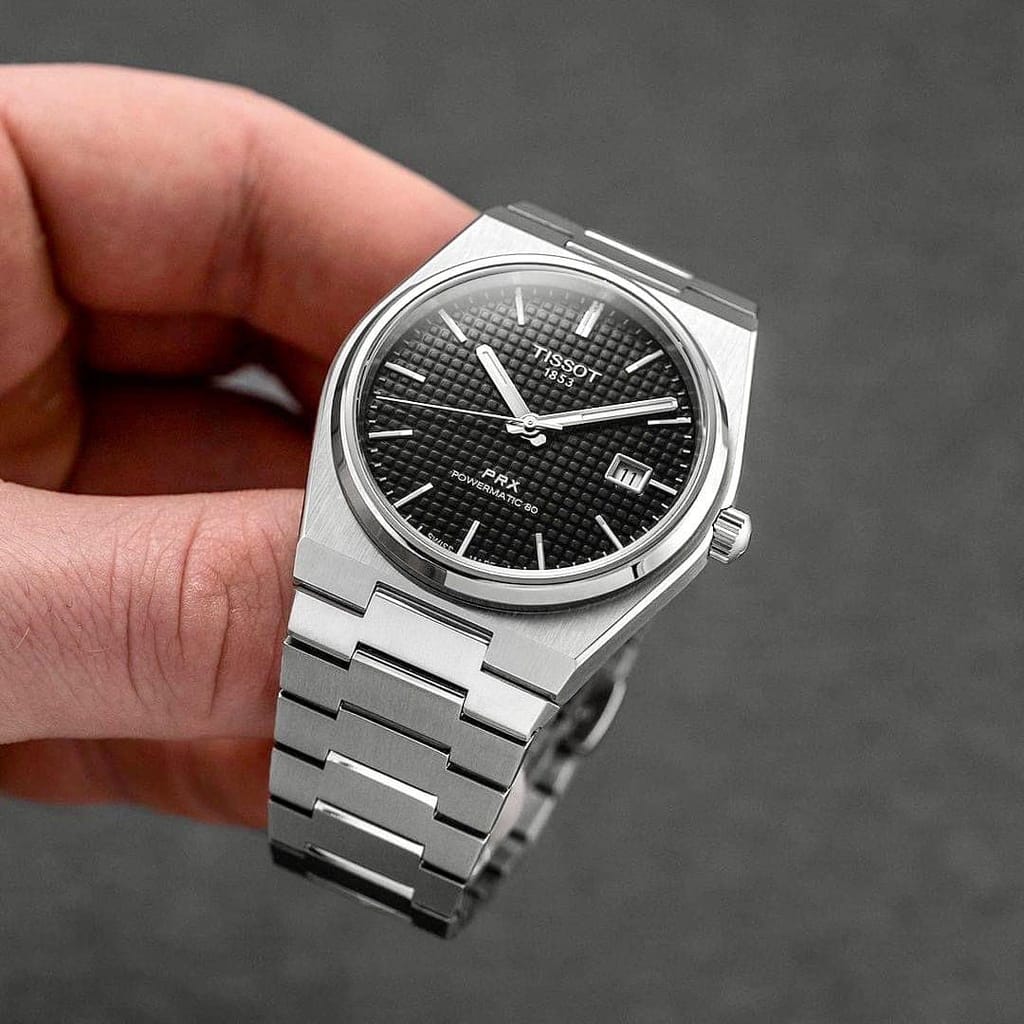 Tissot PRX Black Dial () - Premium | Huzien