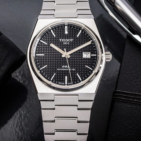 Tissot PRX Black Dial () - Premium | Huzien