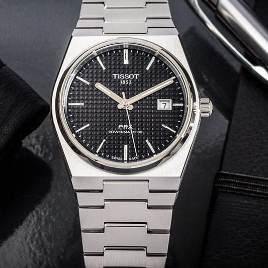 Tissot PRX Black Dial () - Premium | Huzien