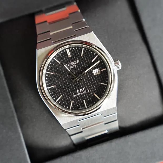 Tissot PRX Black Dial () - Premium | Huzien