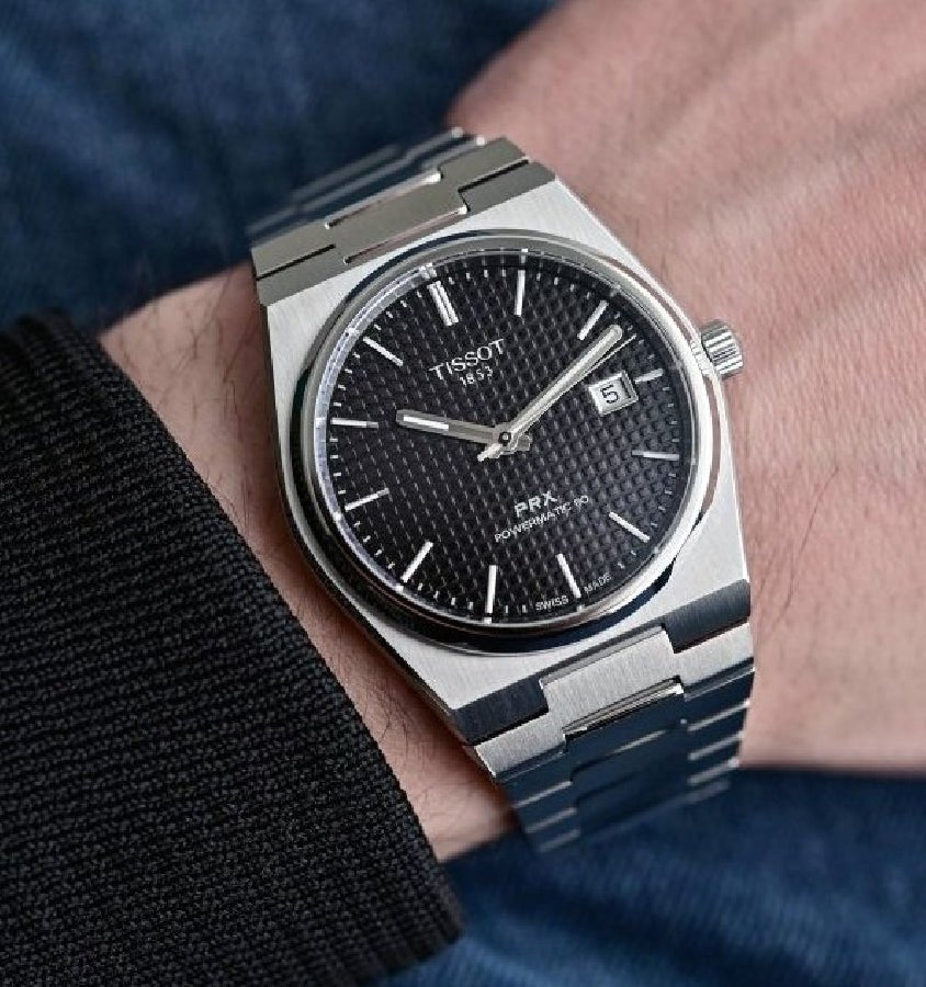 Tissot PRX Black Dial () - Premium | Huzien