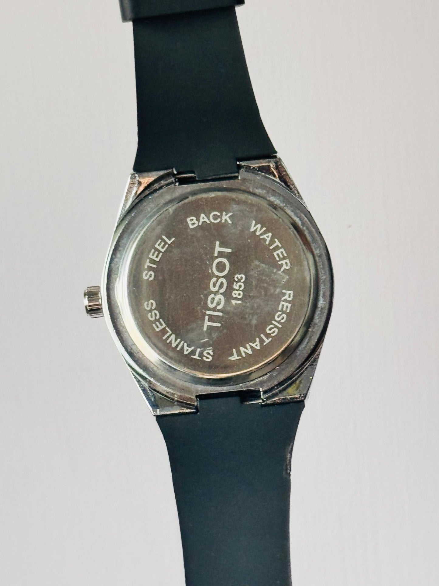 Tissot 1853 PRX Belt (black - gold) - Premium | Huzien