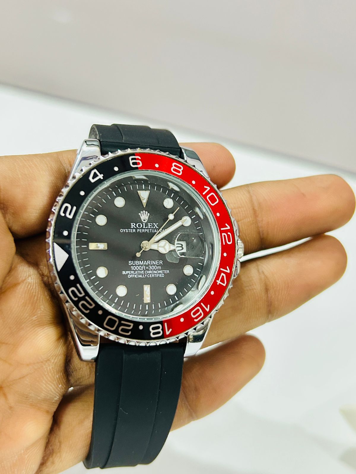 Rolex Submariner Date (Black & Red) () - Premium | Huzien