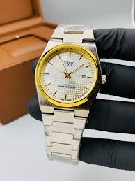 Tissot PRX Luxu Style Men's Watch – Luxury Steel Design (silver) - Premium | Huzien