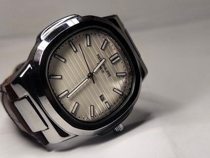 Leather Strap Patek Philippe (Black) - Premium | Huzien