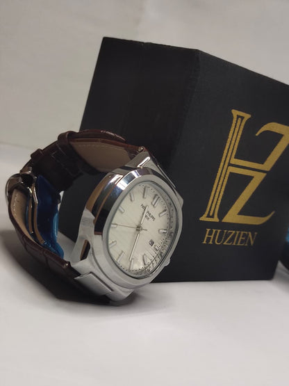 Leather Strap Patek Philippe (Black) - Premium | Huzien