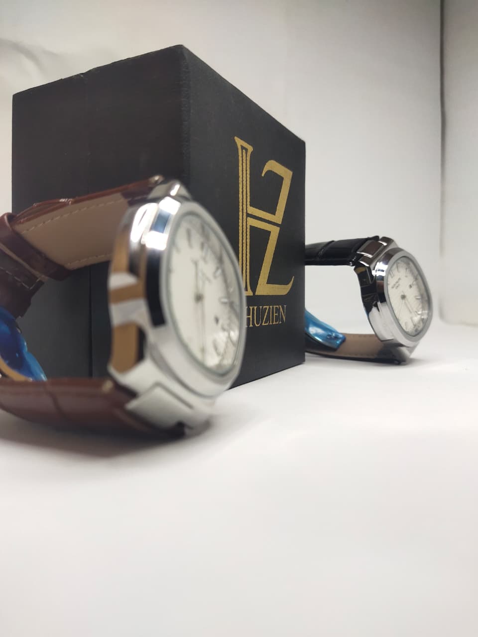 Leather Strap Patek Philippe (Black) - Premium | Huzien