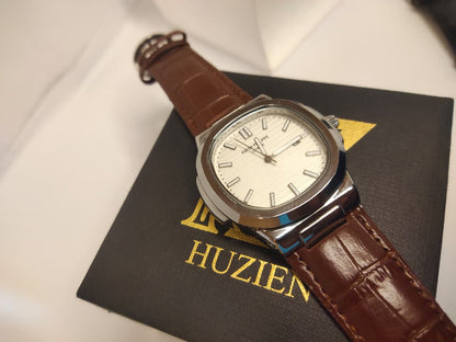 Leather Strap Patek Philippe (Black) - Premium | Huzien