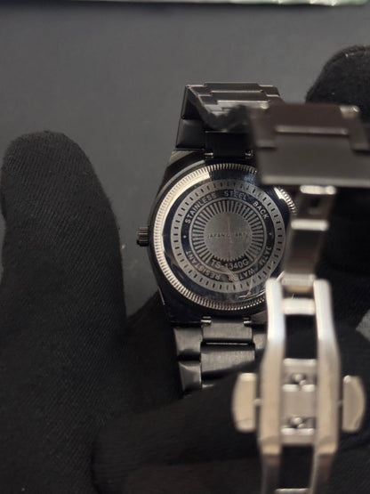 Black Tissot PRX Men's Watch – Luxury Steel Design () - Premium | Huzien